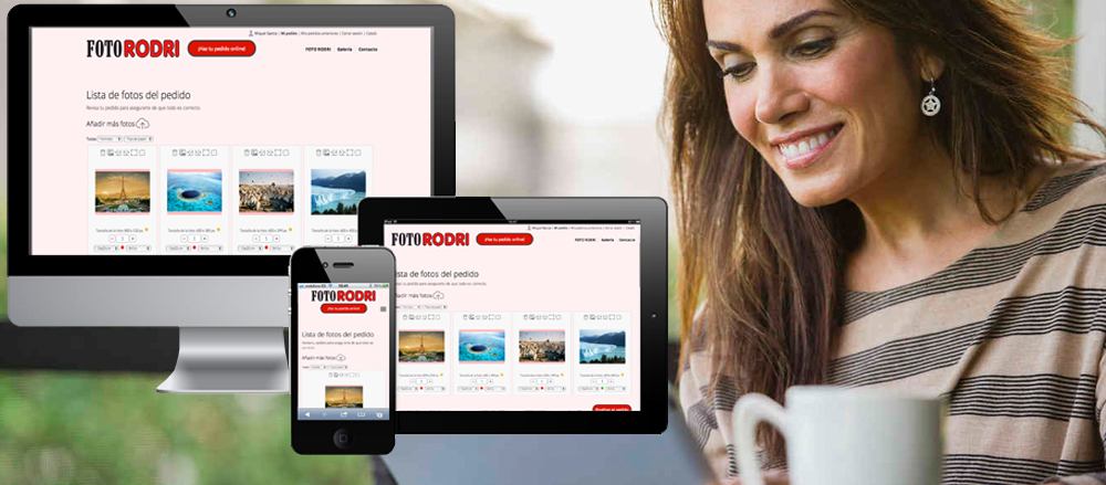 Pide ahora tu revelado de fotos online